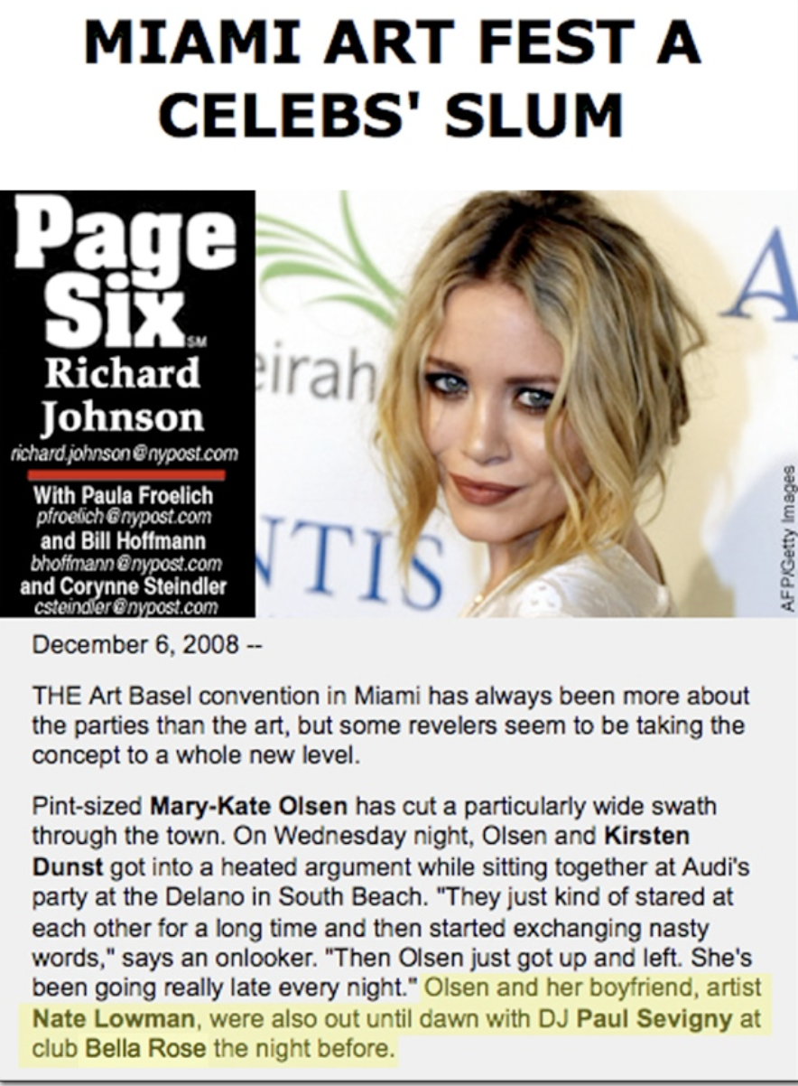 Miami Art Fest a Celebs' Slum